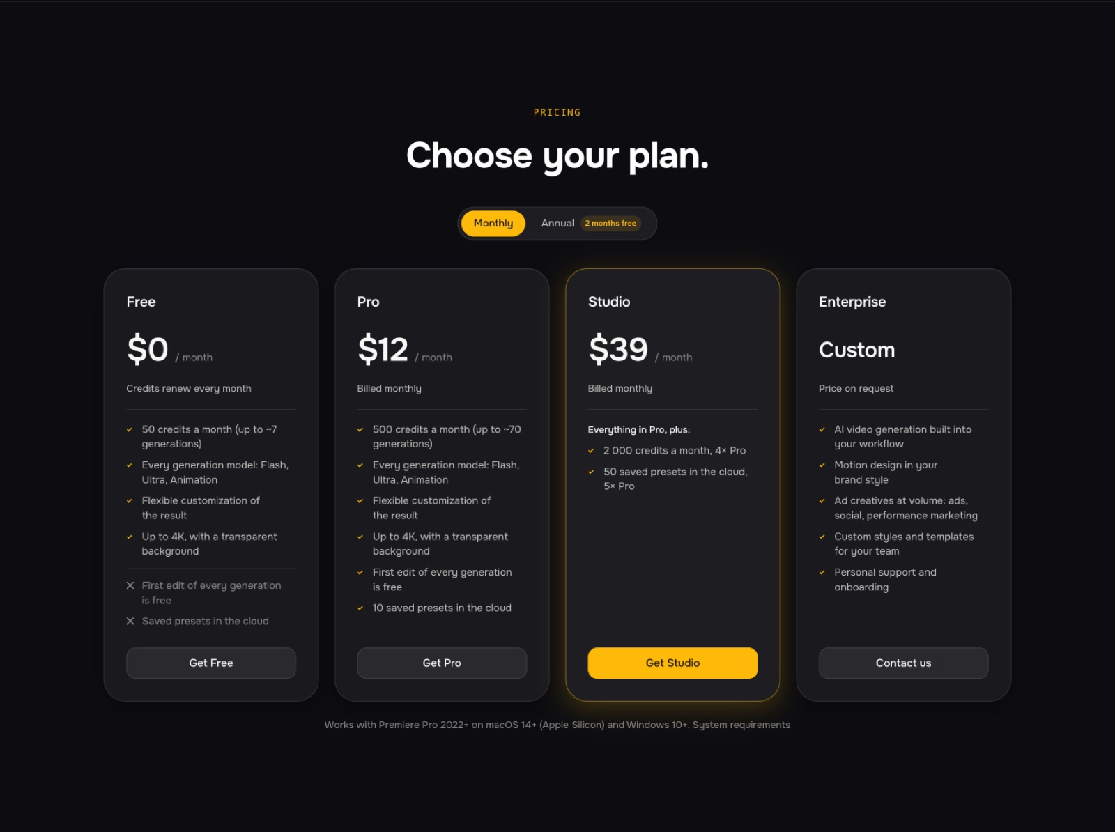 Butter Motion now has a free plan